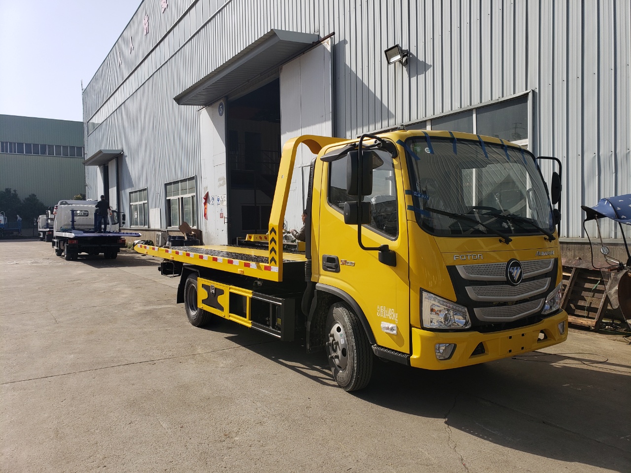 藍牌歐馬可清障車