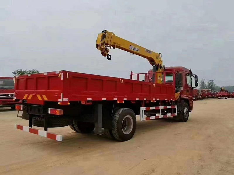 陜汽軒德單橋隨車吊