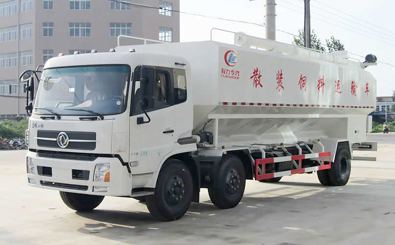 東風天錦小三軸30立方飼料車